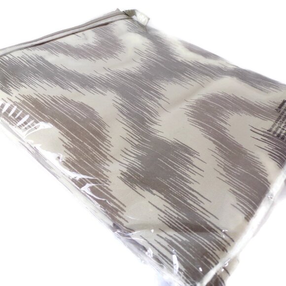 INK + IVY Ankara Curtain Panel 50"x 84" Taupe One Panel - Picture 2 of 4